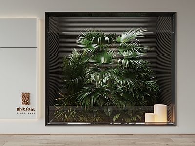 植物堆 地灯