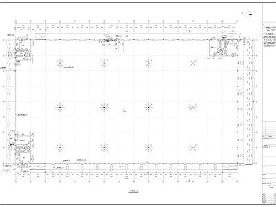 物流仓储分拣中心 施工图 工业建筑