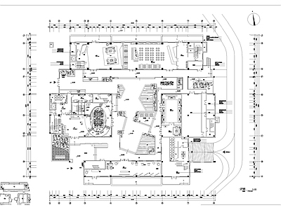 无锡中科公司办公平面系统图 施工图