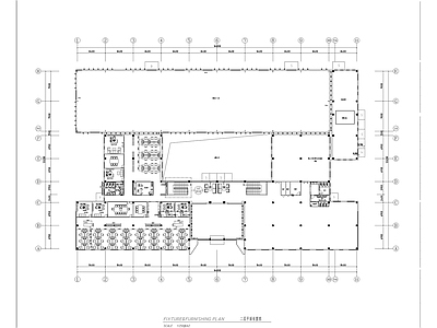 长沙研发办公空间平面系统图 施工图