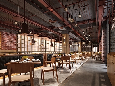 现代自助餐厅