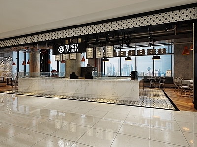 现代披萨店