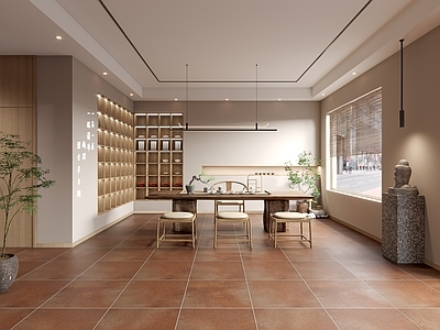 新中式茶叶店