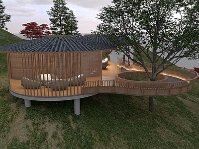 现代木屋 森林住宅