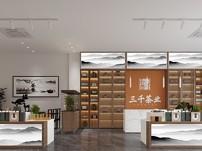 新中式茶叶店