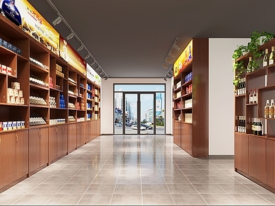 现代茶叶店