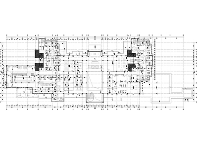 现代简约游泳健身会所建筑 施工图 娱乐会所