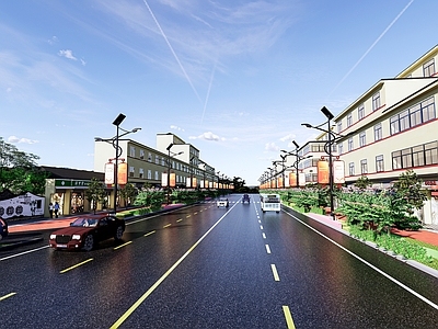 现代道路