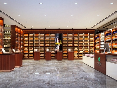 现代烟酒店 红酒专卖店