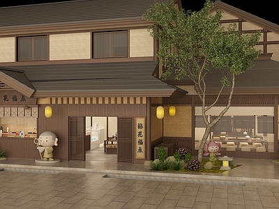 新中式糕点店铺