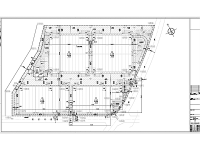 现代简约普洛斯物流仓储产业园 施工图 工业建筑