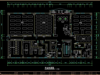 瑜伽会所 施工图