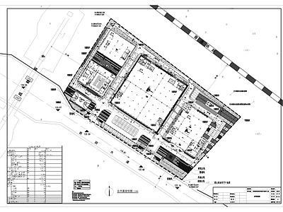 现代简约光电研发产业园 施工图 工业建筑