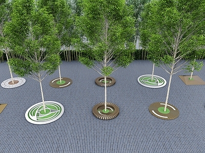 现代树篦子 树池口 种植池盖板 雨水篦子