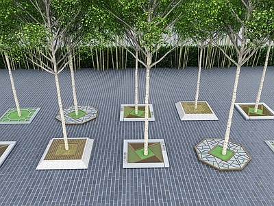 现代树篦子 树池口 种植池盖板 雨水篦子
