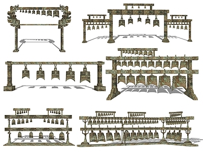 青铜编钟 青铜乐器