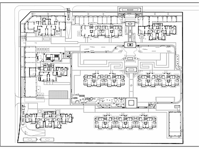 新中式远洋大区同安二期方案平面 施工图