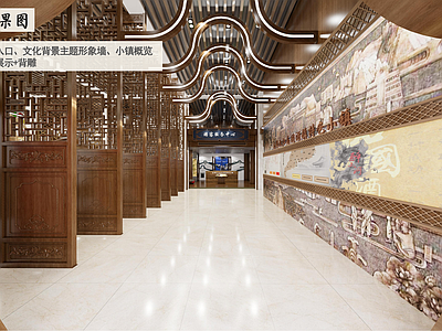 九江南国酒镇特色艺术馆 施工图