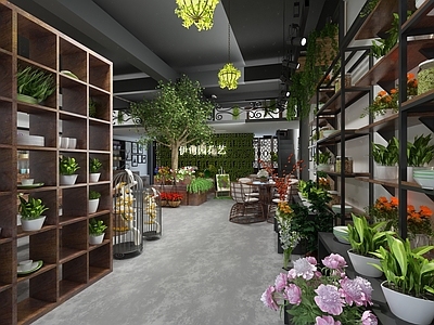 现代花店鲜花店