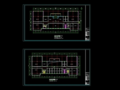 现代多层办公楼图纸 施工图