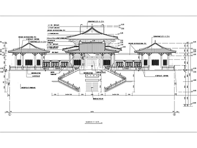 西来寺地藏殿 施工图