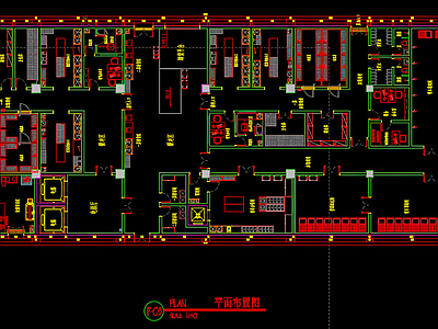 餐厅后厨CAD 施工图