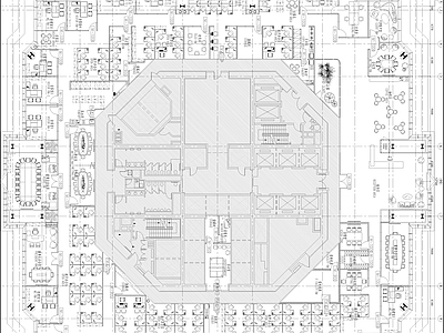 上海华美银行 施工图