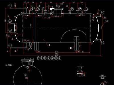 油罐设计图 施工图
