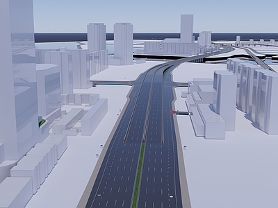 现代交通道路桥梁综合管线