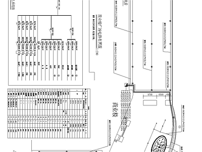 绿野山庄广场水电图 施工图 建筑电气