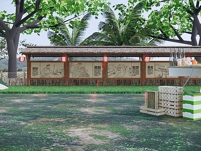 露营帐篷 农家乐 乡村宣传栏 野炊 天幕野餐 农场 营地野餐