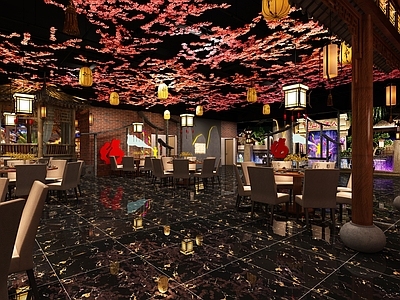 中式火锅店