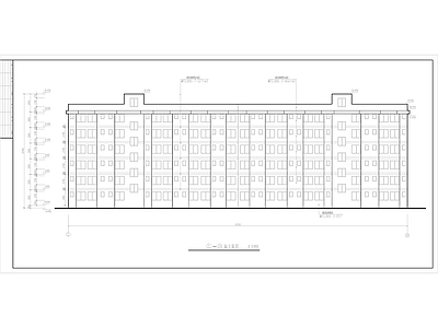 现代宿舍公寓建筑 施工图