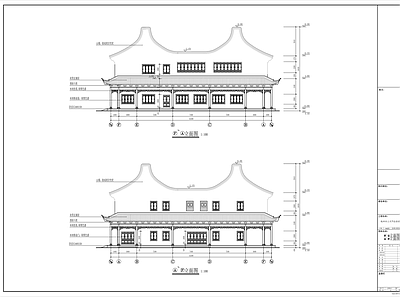 徽式建筑 施工图