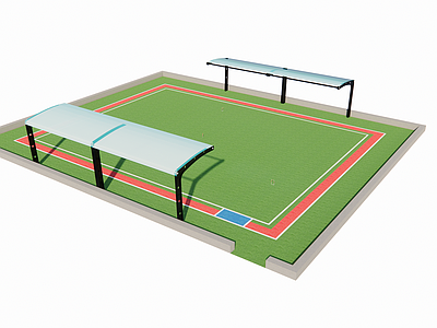 现代门球场运动场地
