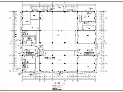 中式博物馆建筑 施工图