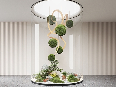 现代室内景观造景