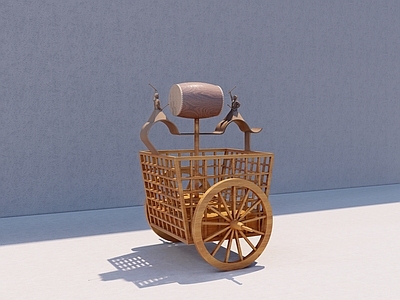 中式古代记里鼓车