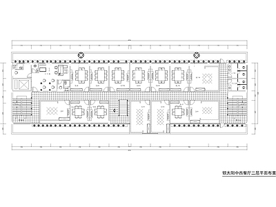 中餐厅快餐厅装修 施工图