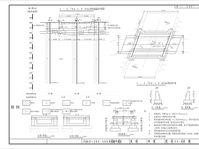 涵洞箱涵  施工图