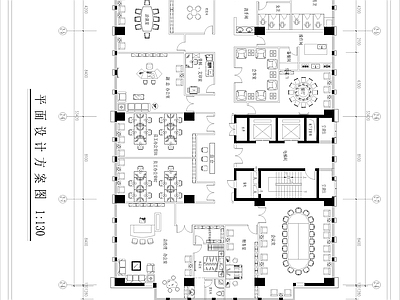 760平方旅游公 办公 施工图