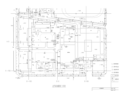 电力大队办公楼建筑 施工图