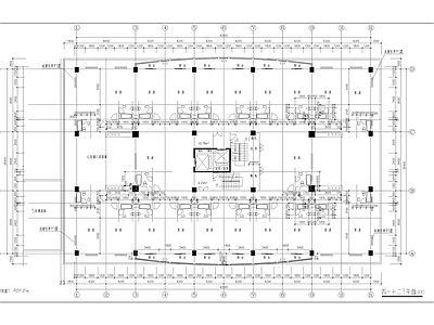 12层综合办公楼建筑 施工图