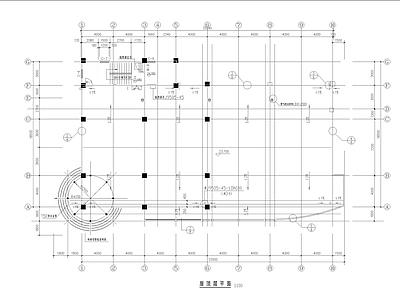 商办楼建筑 施工图