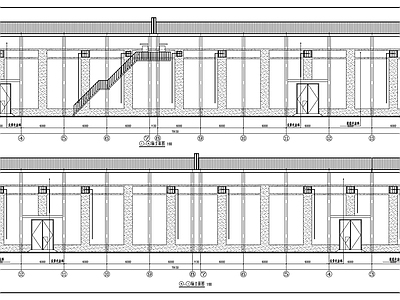 10万吨粮食中转仓 施工图 工业建筑