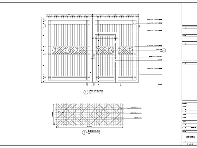 现代简约消防门 施工图 通用节点