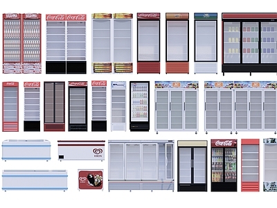 现代冰柜 冷藏柜 冷饮柜