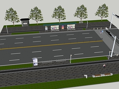 现代市政道路