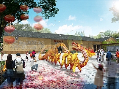 新中式美丽乡村