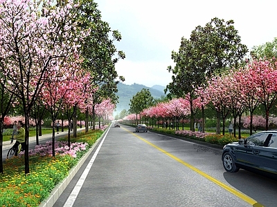 现代城市道路